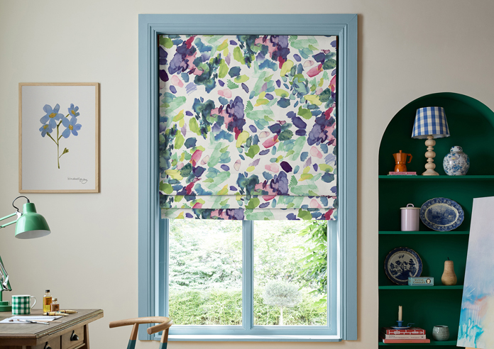 Bluebellgray Palette, Spring - Roman Blind - Image 3